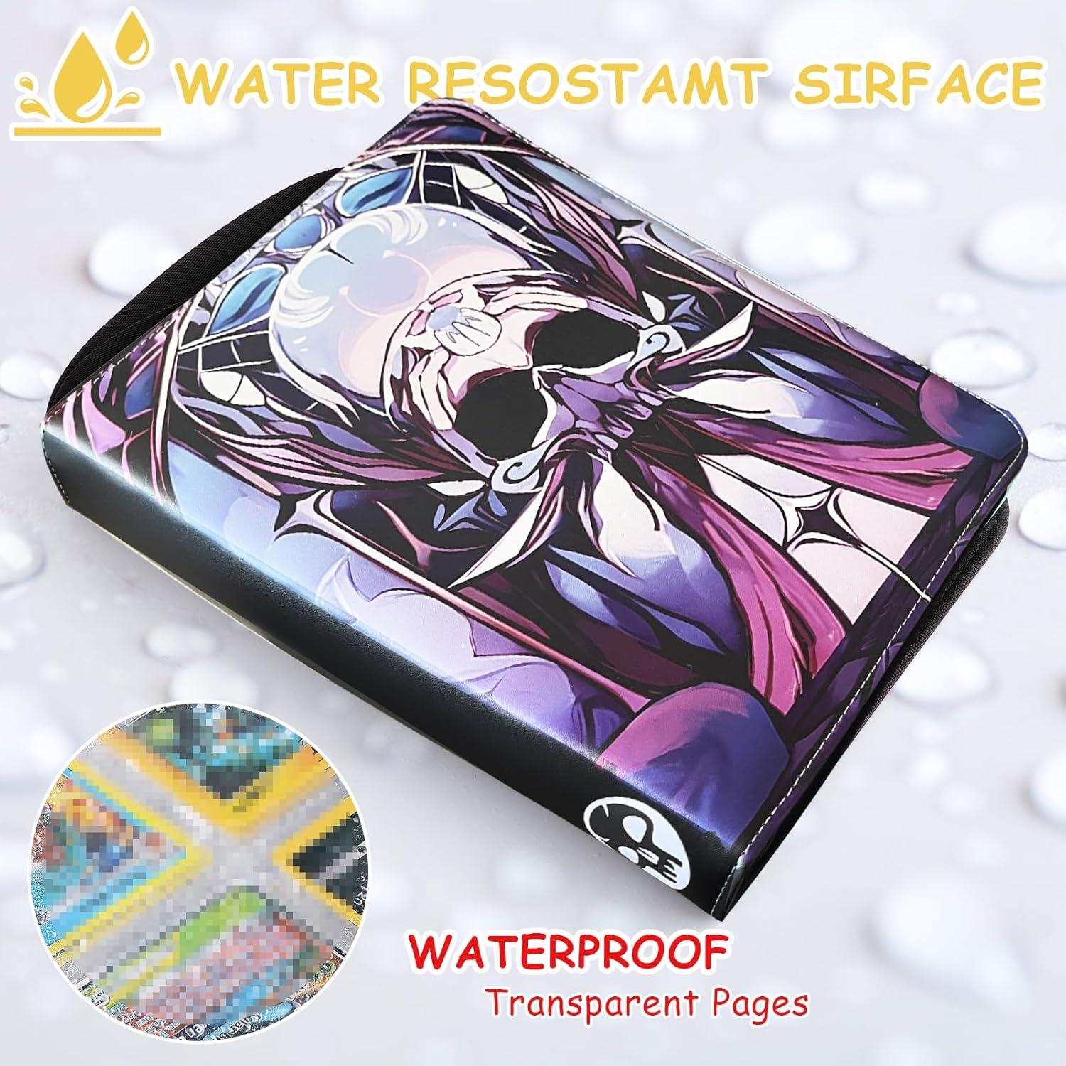 Carpeta de Cartas EYEGLEAM 720 Cartas 40 Páginas Púrpura