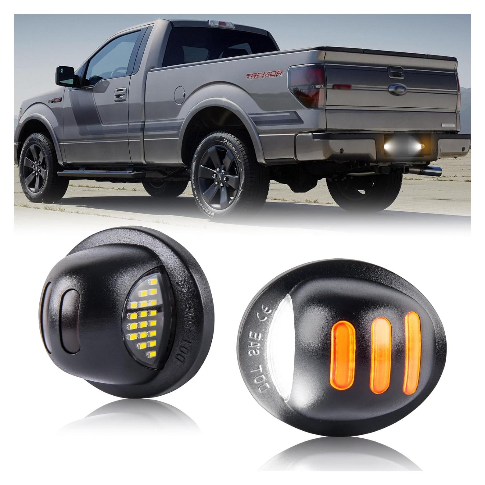 Luces de Placa de Licencia LED Gempro Ámbar para Ford