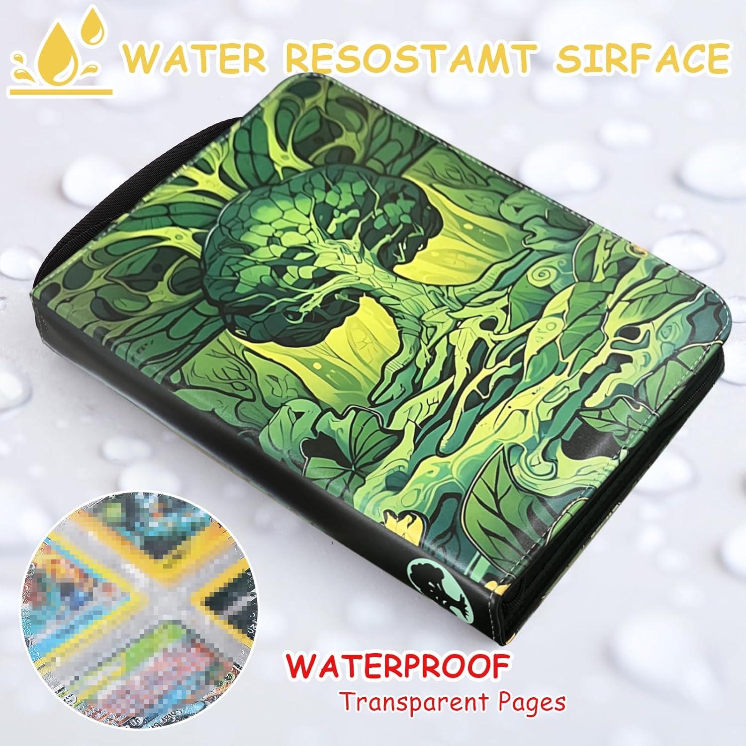 Carpeta de cartas coleccionables EYEGLEAM 720 cartas Verde