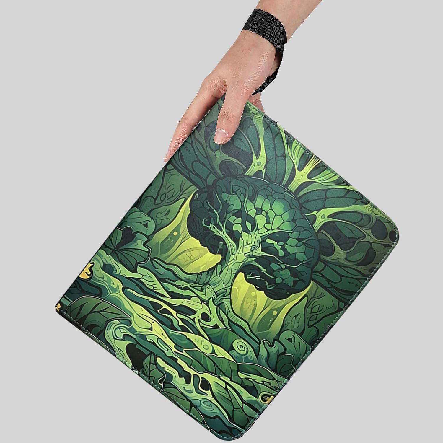 Carpeta de cartas coleccionables EYEGLEAM 720 cartas Verde