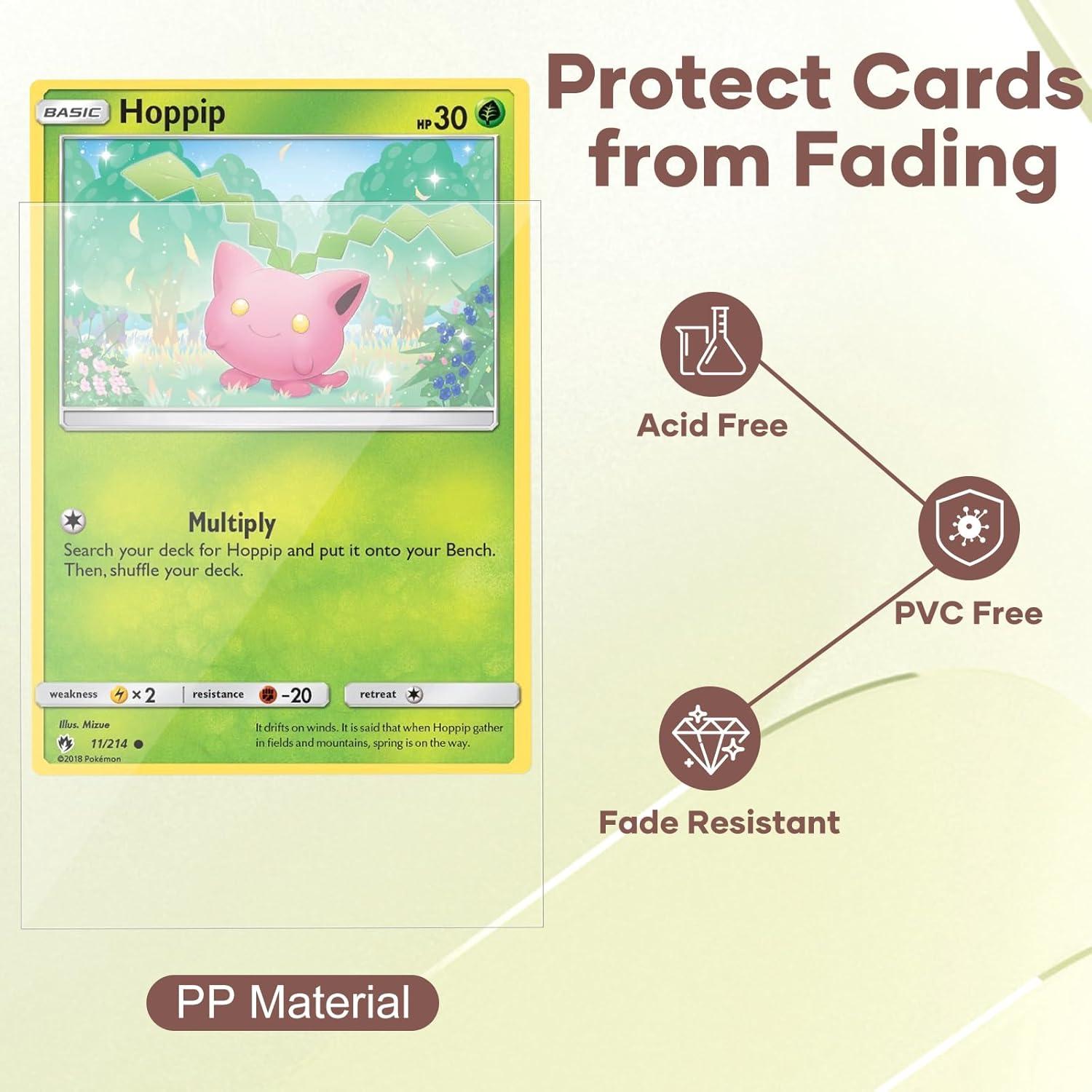 Fundas para Cartas Mlikero 600 Unidades 66x91mm Transparentes