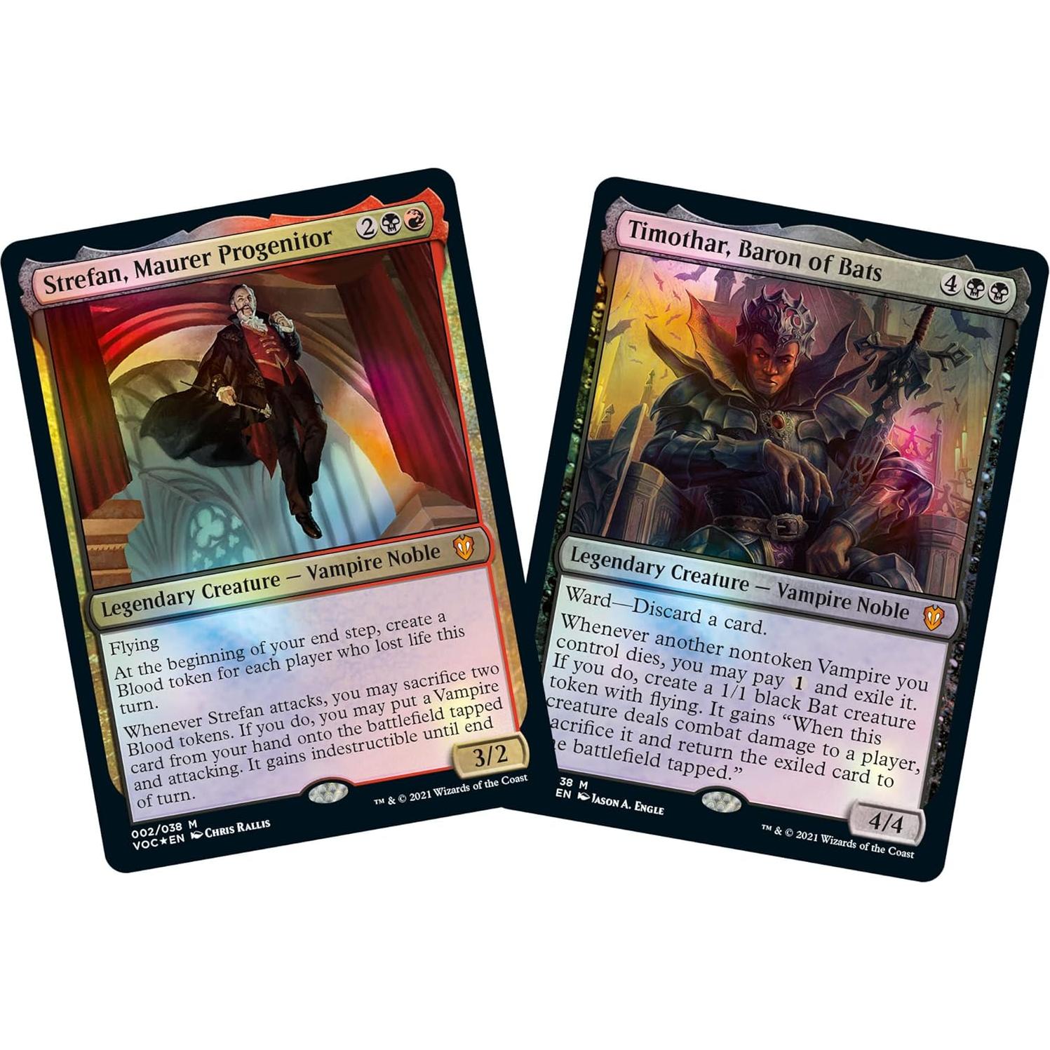 Magic: The Gathering Innistrad: Crimson Vow Commander Deck – Vampiric Bloodline (Black-Red)