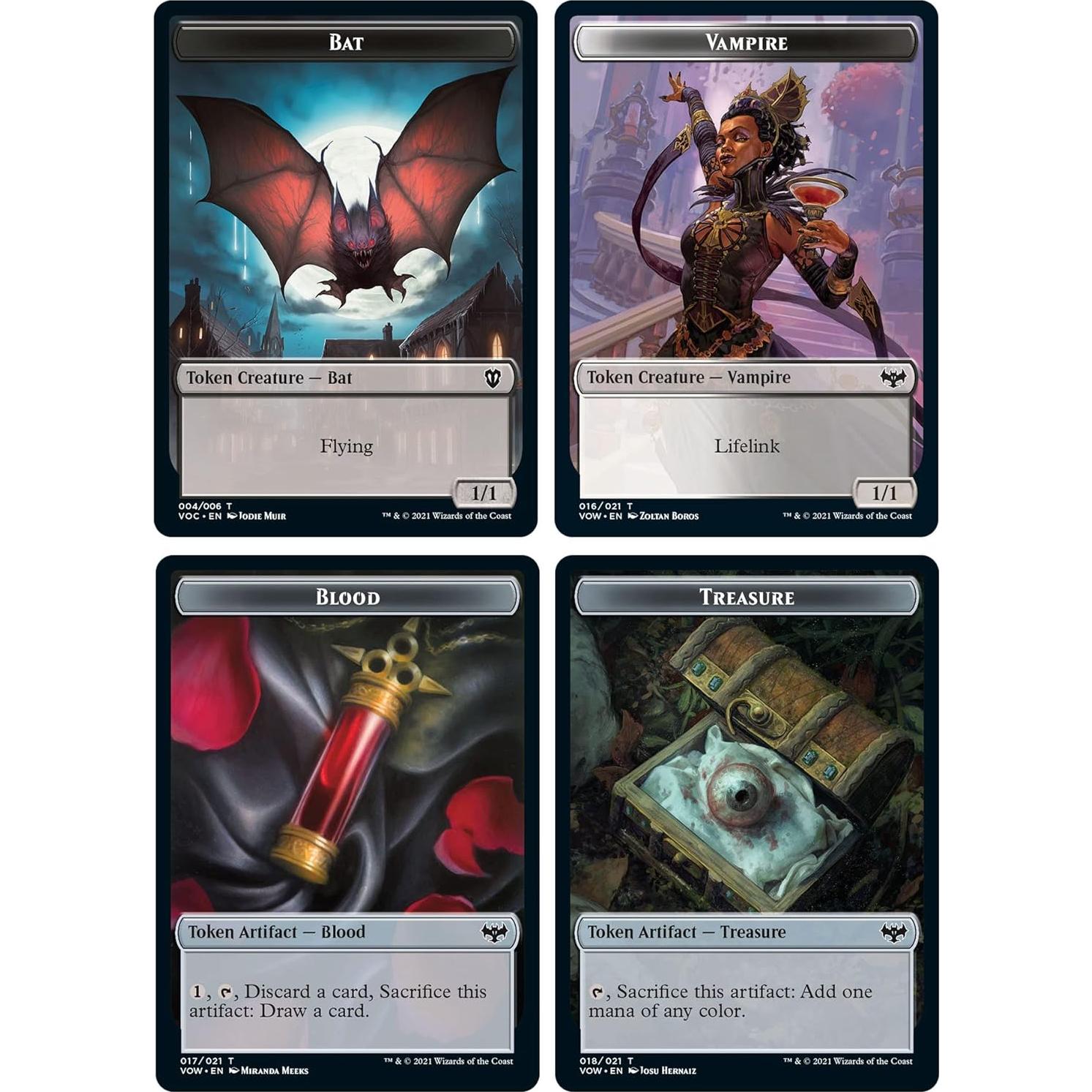 Magic: The Gathering Innistrad: Crimson Vow Commander Deck – Vampiric Bloodline (Black-Red)