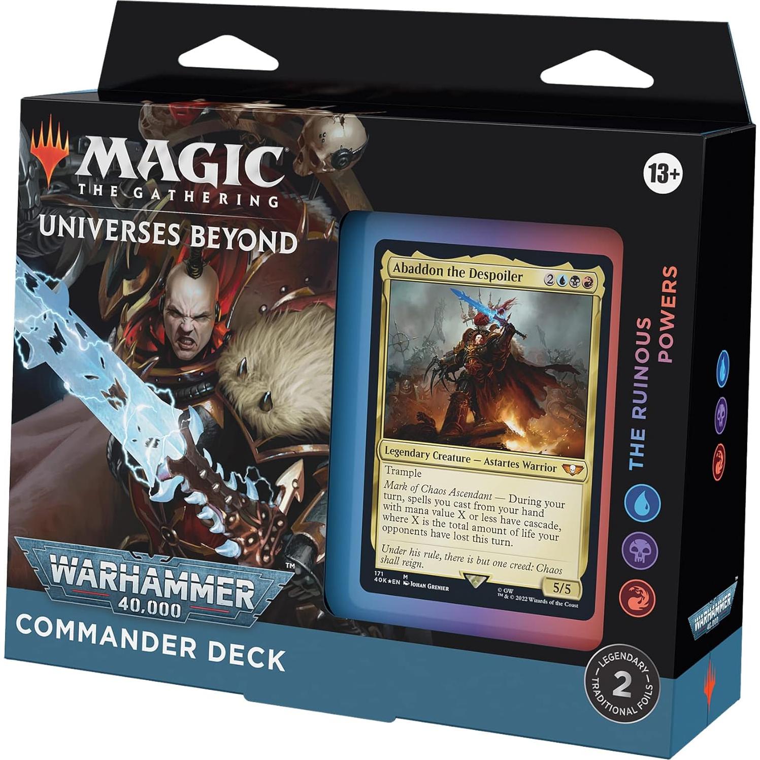 Magic: The Gathering Universes Beyond: Warhammer 40,000 Commander Deck – The Ruinous Powers