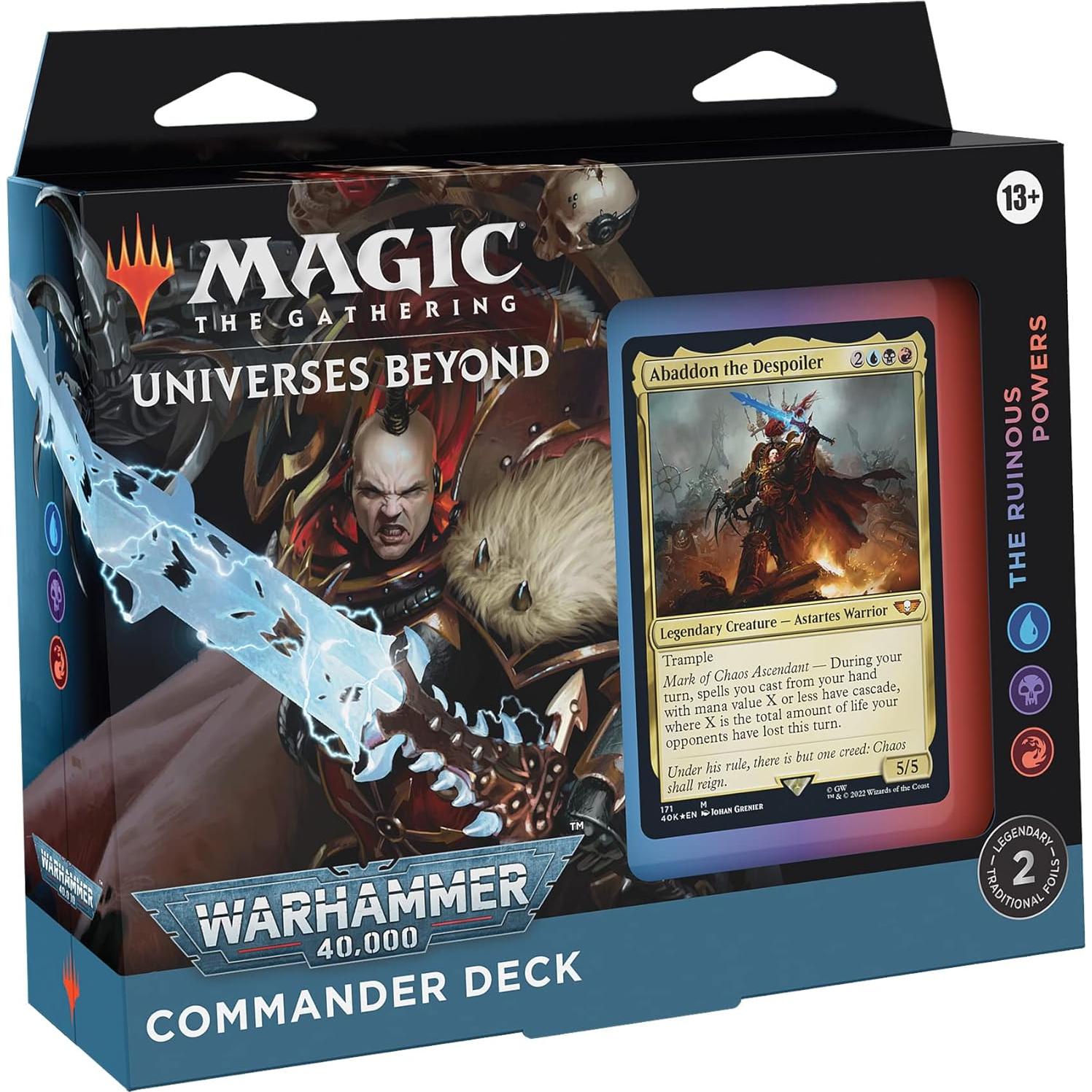 Magic: The Gathering Universes Beyond: Warhammer 40,000 Commander Deck – The Ruinous Powers