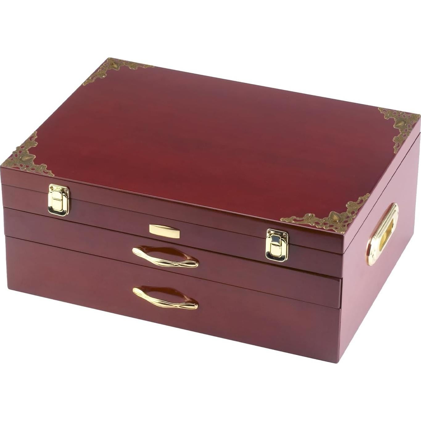 Protectores de Esquina de Metal uxcell 24 Pcs Bronce 41mm