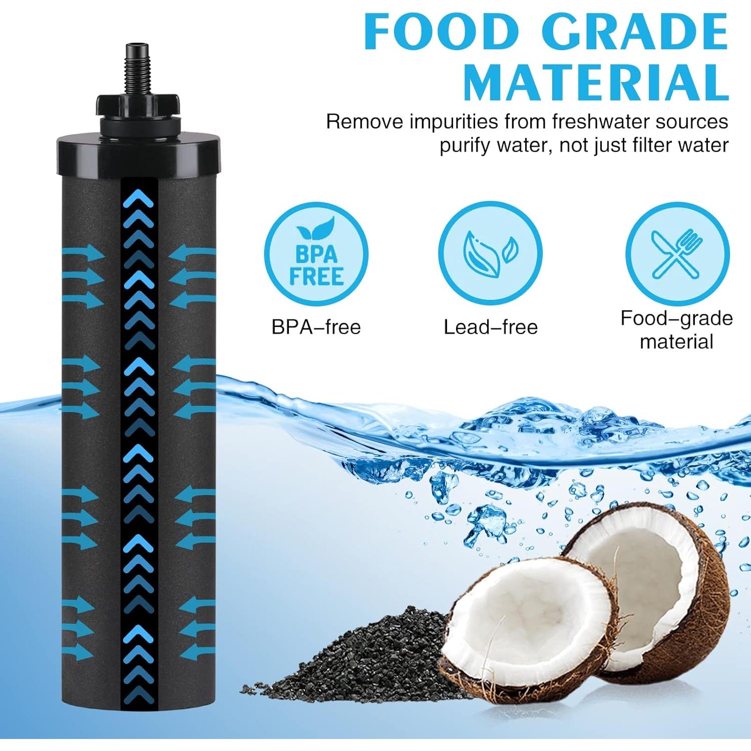 Filtro de Agua Kailaren KL-JTB 5 Piezas Carbono y Fluoruro