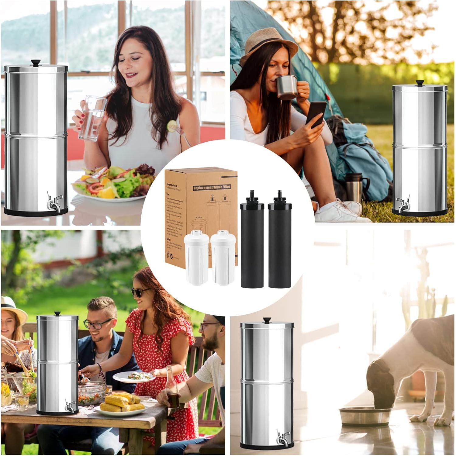 Filtro de Agua Kailaren KL-JTB 5 Piezas Carbono y Fluoruro