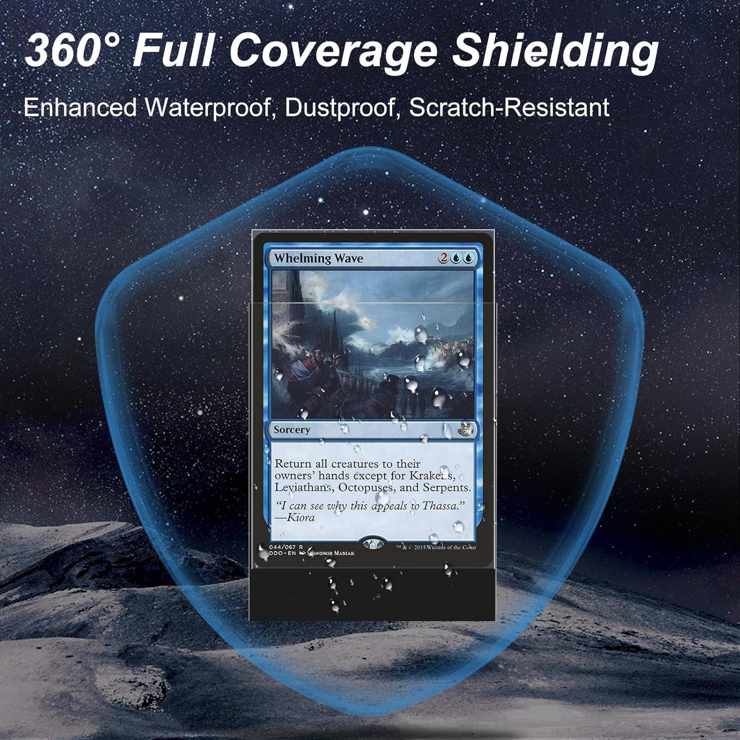 2400 Fundas Internas Mlikero para Cartas de Juego Transparente