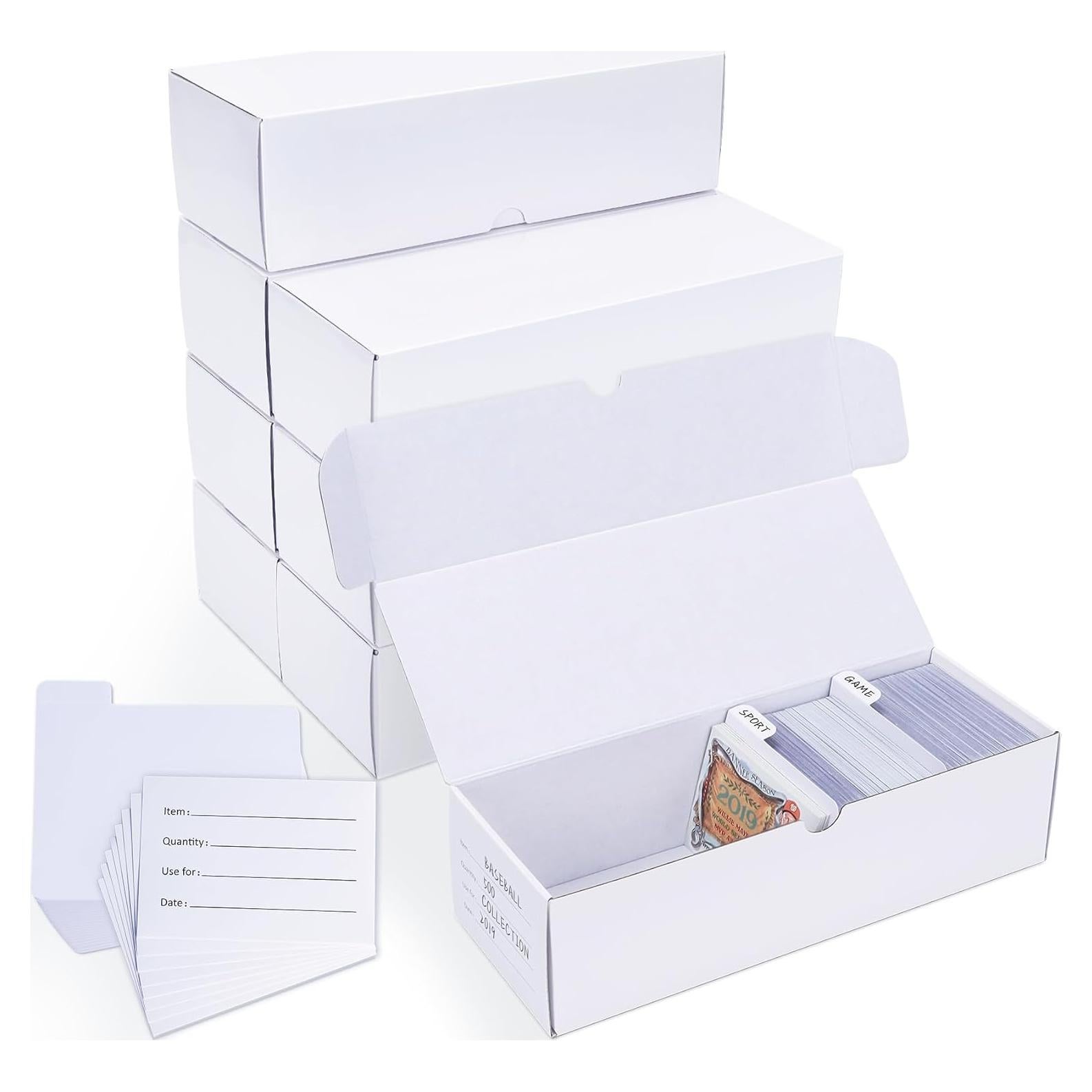 Caja de Almacenamiento Leyzan para Cartas Estándar - 8 Piezas