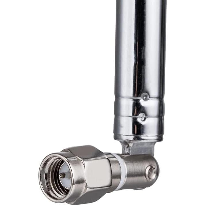 Antena Telescópica SMA Macho 8 Secciones 73.5cm para Radio TV