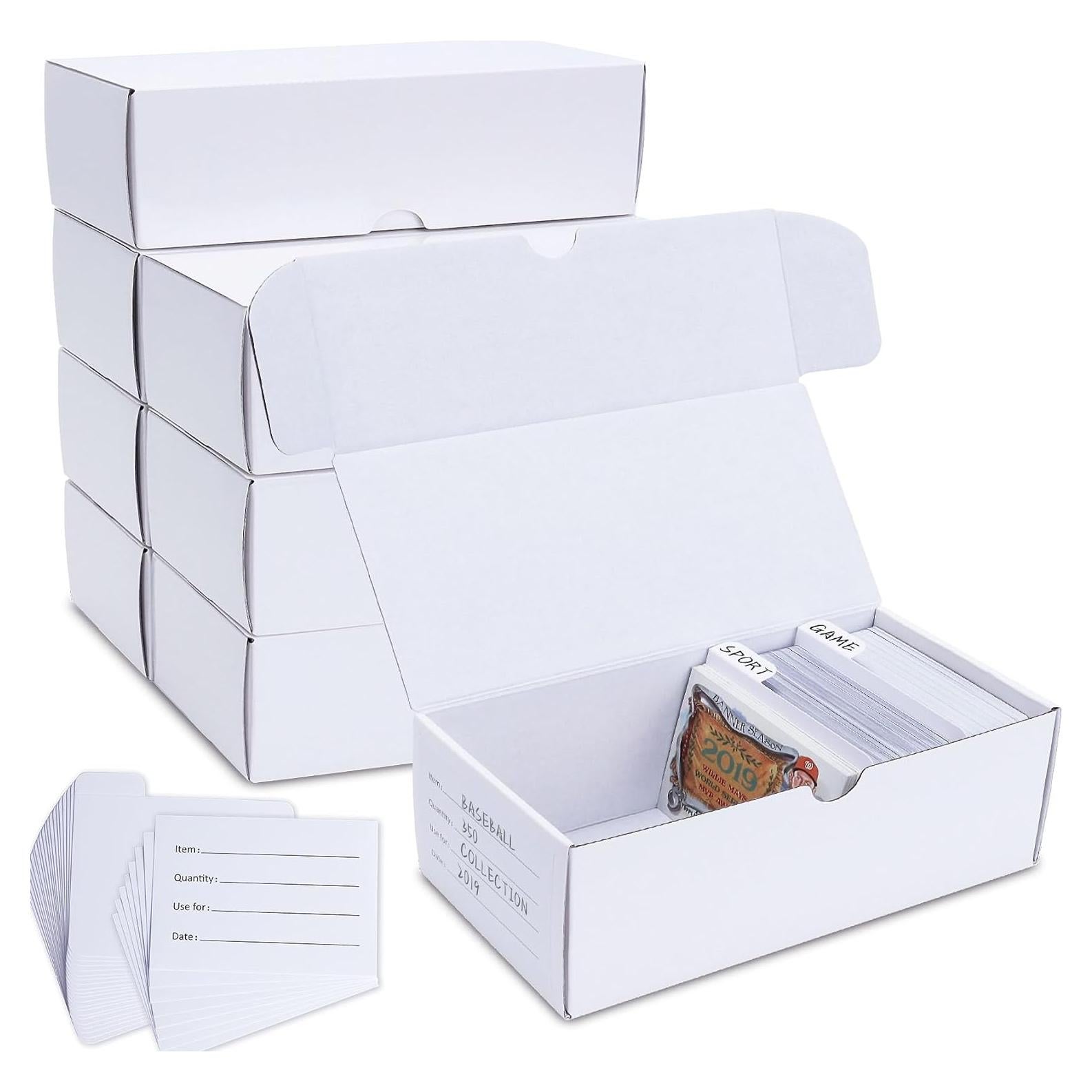 Caja de Almacenamiento Leyzan para 3200 Cartas - 8 Unidades