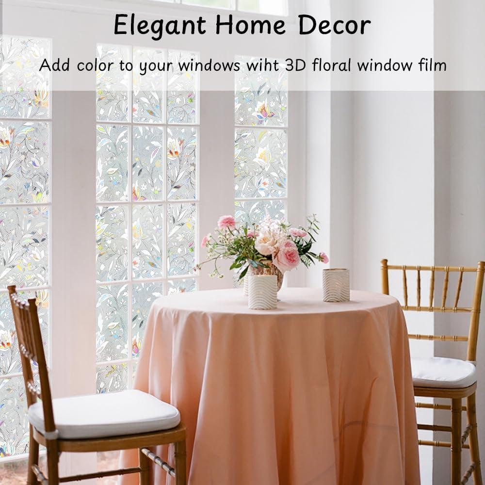 Película de Privacidad para Ventanas NINETREX 44.5x200cm 3D