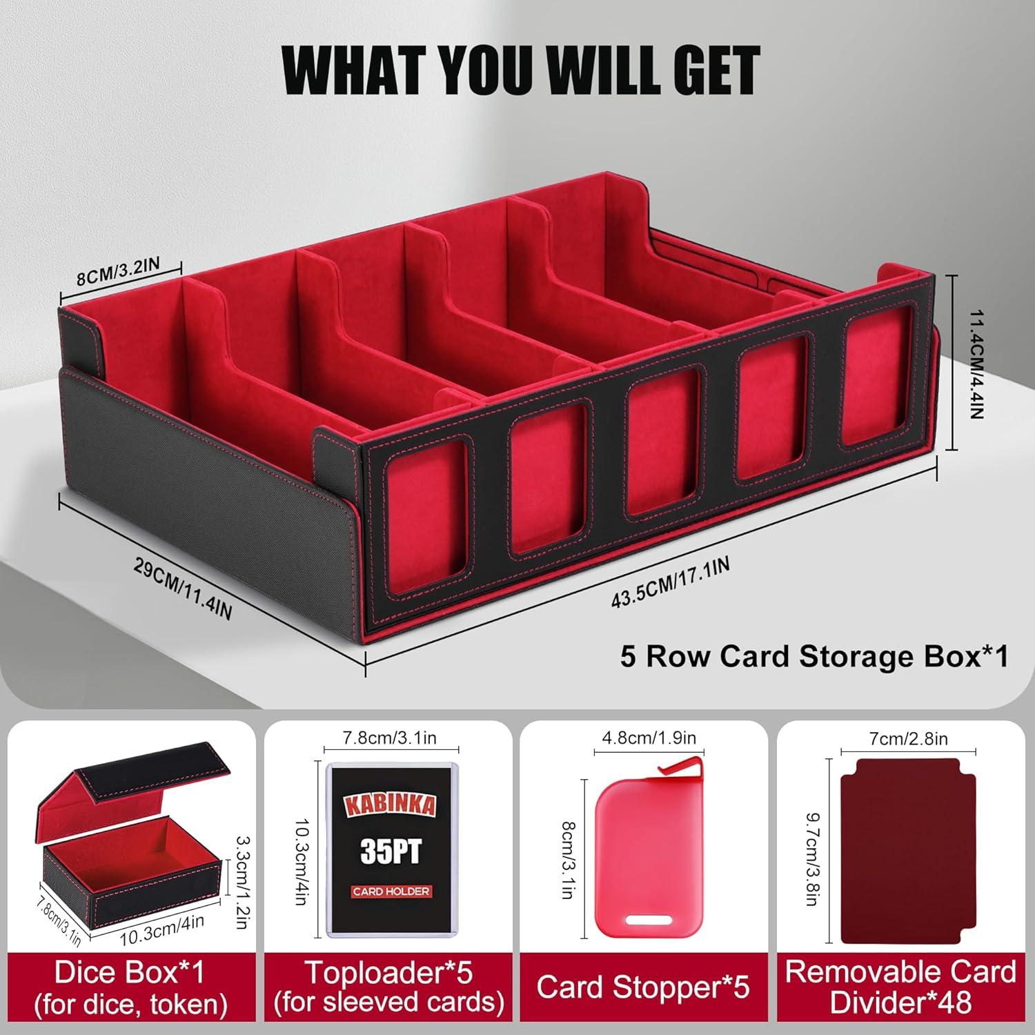 Caja de Almacenamiento Kabinka para 3900+ Cartas TCG