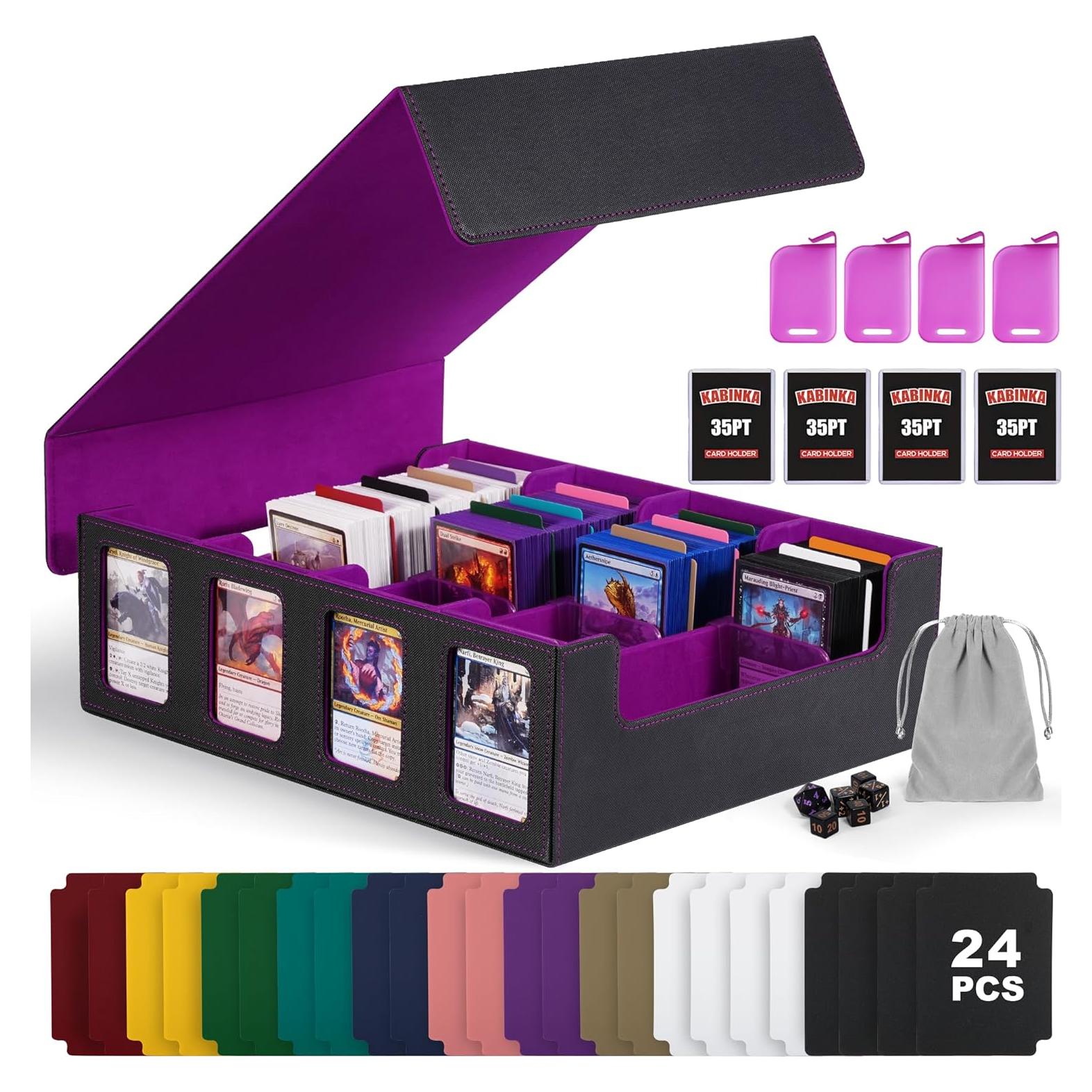 Caja de Almacenamiento Kabinka para 2400 Cartas Coleccionables