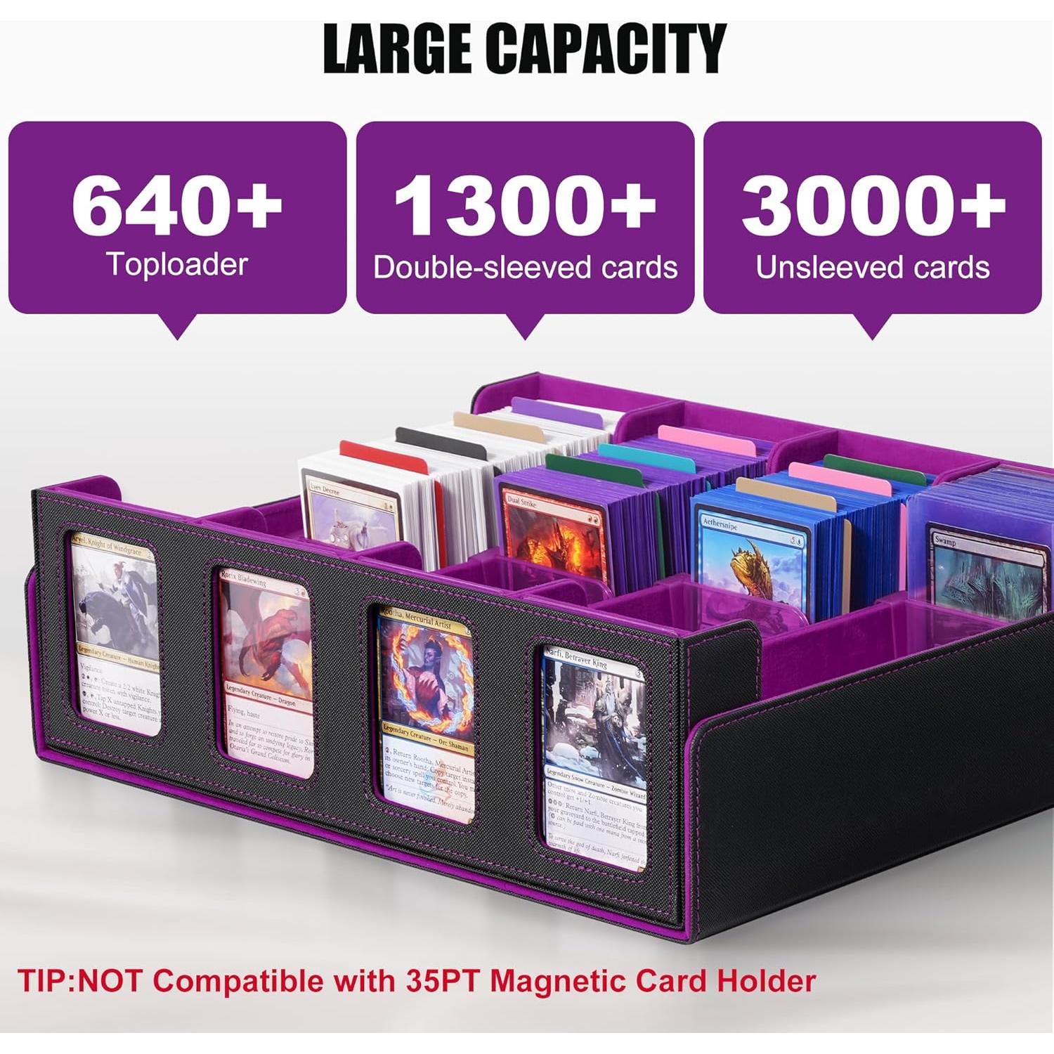 Caja de Almacenamiento Kabinka para 2400 Cartas Coleccionables