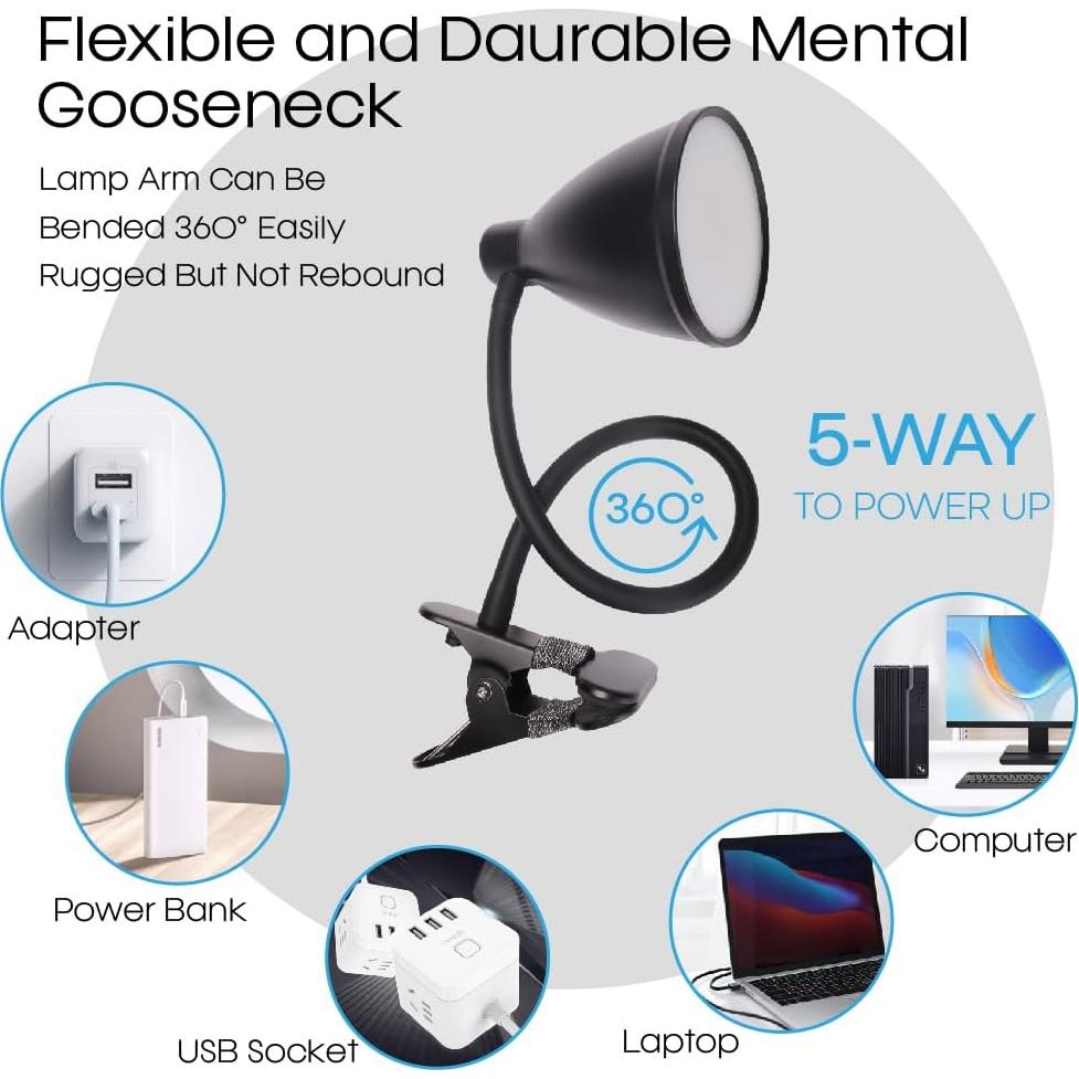 Lámpara de Escritorio LED Solduce 10W 3 Modos 10 Niveles Brillo