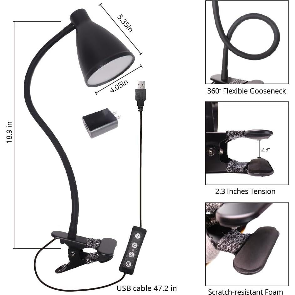 Lámpara de Escritorio LED Solduce 10W 3 Modos 10 Niveles Brillo