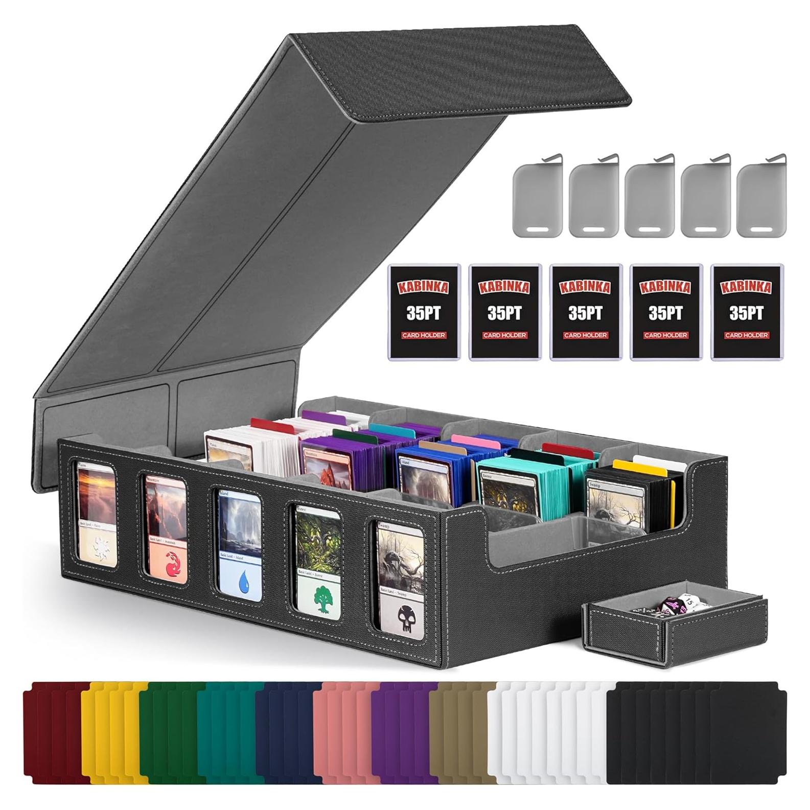 Caja de Almacenamiento Kabinka para 3900 Cartas Negra
