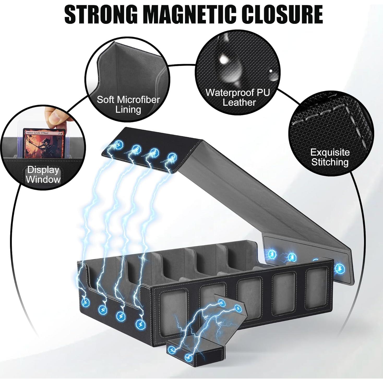 Caja de Almacenamiento Kabinka para 3900 Cartas Negra