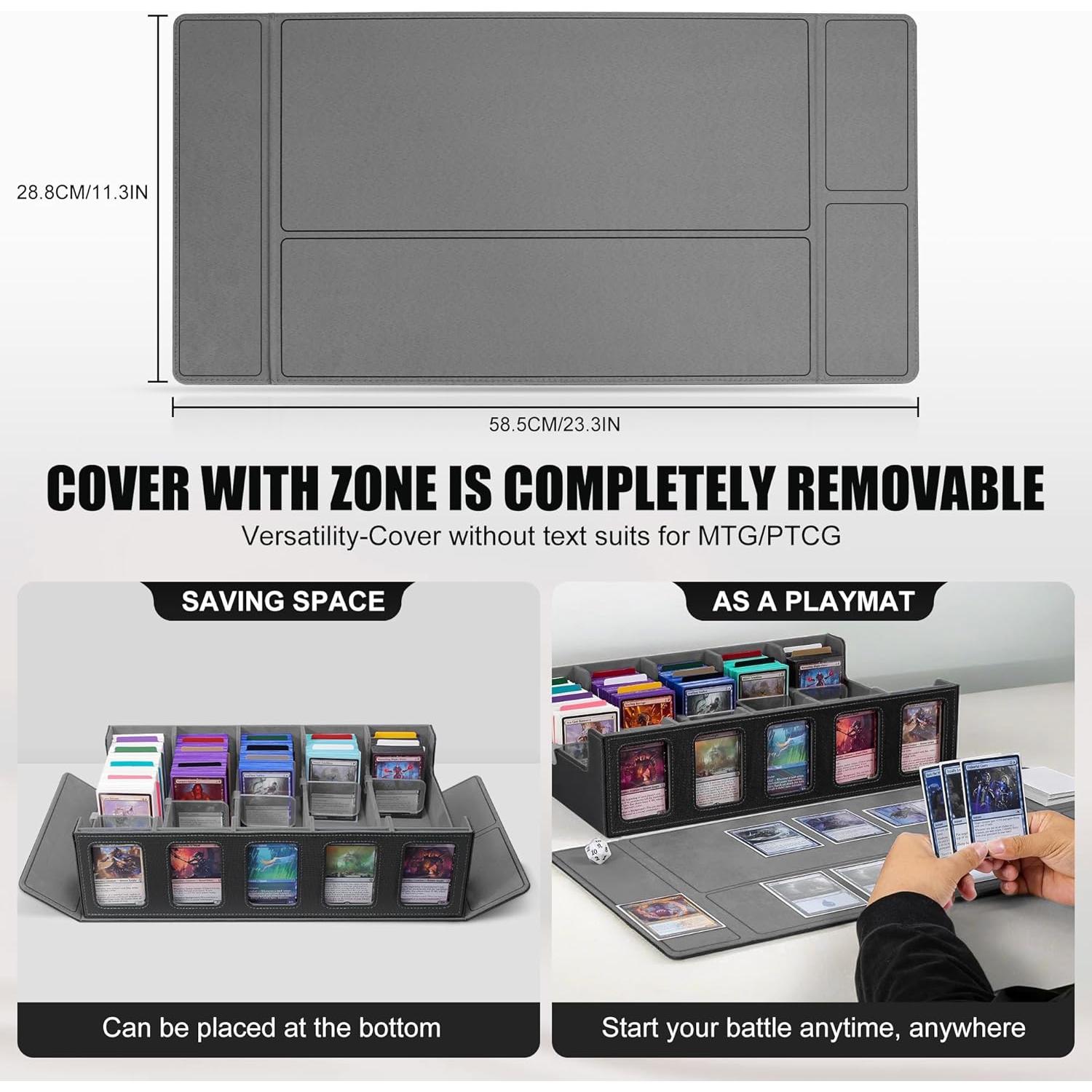 Caja de Almacenamiento Kabinka para 3900 Cartas Negra