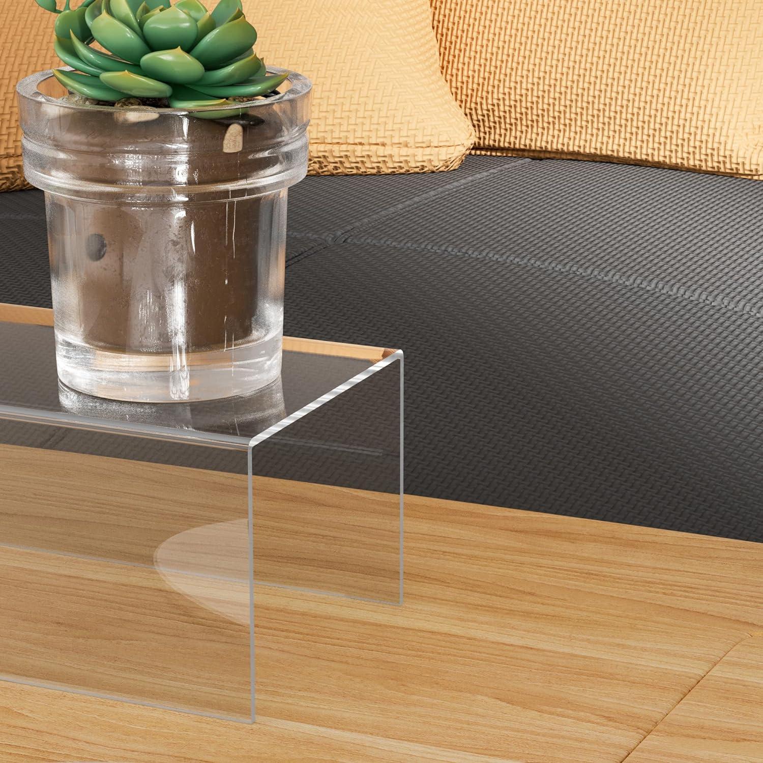 Soportes de Exhibición Acrílicos Cuadrados 3 Piezas 12.7cm