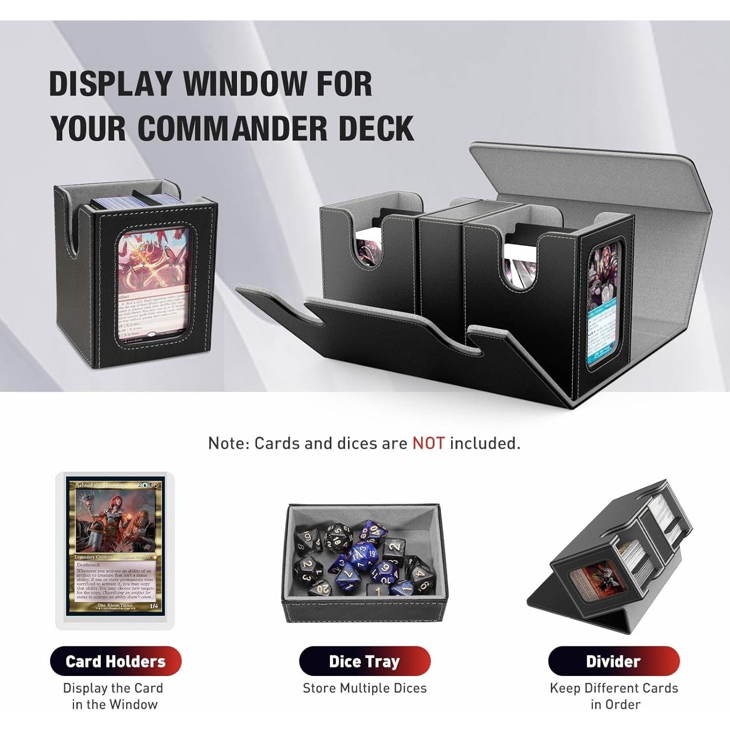 Caja de Deck TiMOVO para 200+ Cartas de Commander