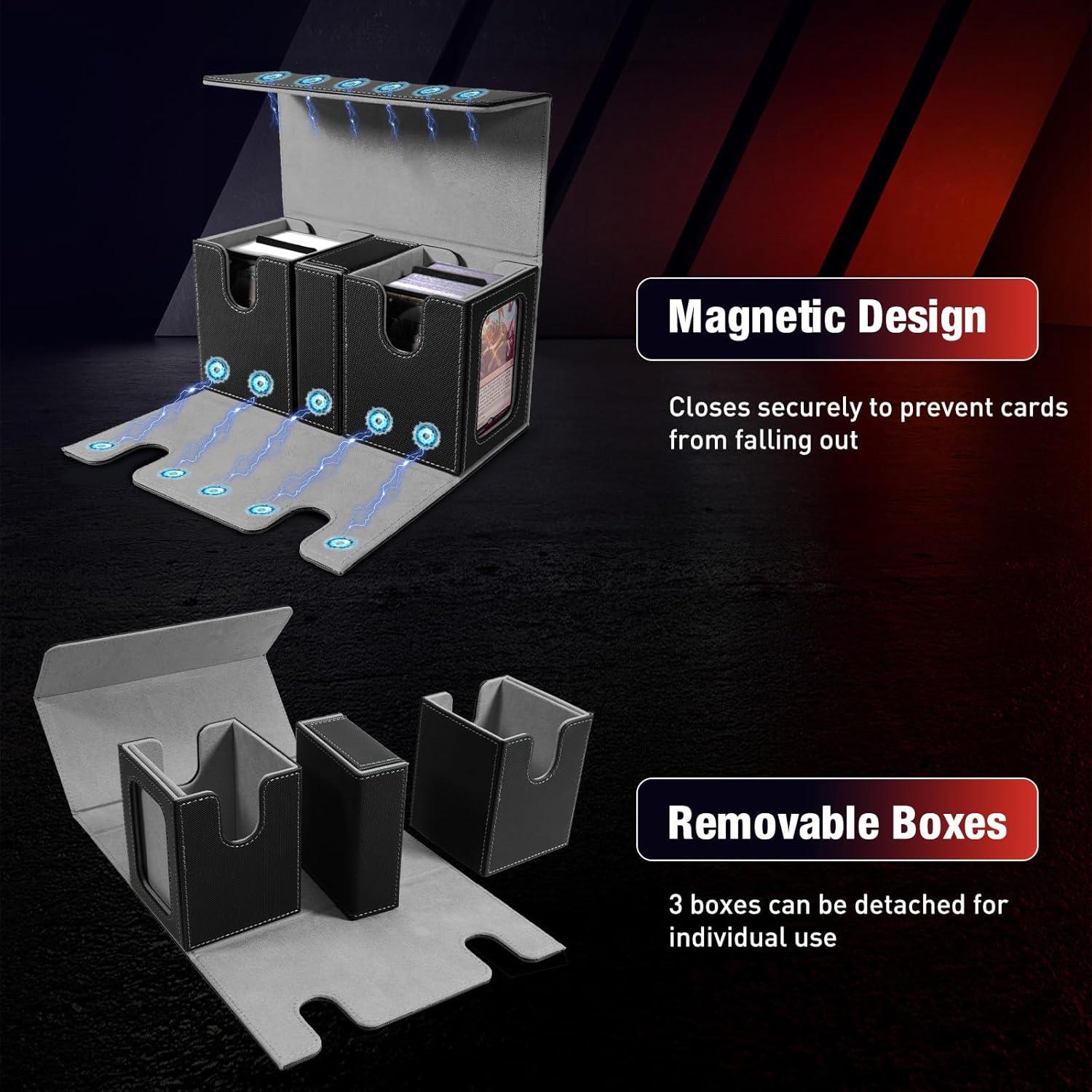 Caja de Deck TiMOVO para 200+ Cartas de Commander