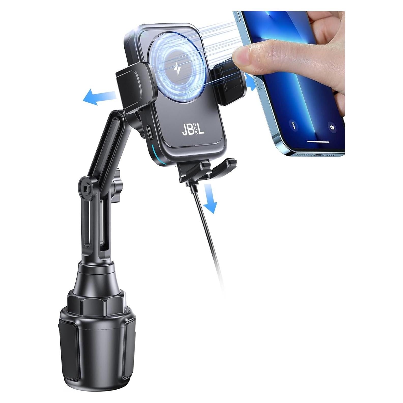 Cargador Inalámbrico para Automóvil 15W Soporte Teléfono WX33