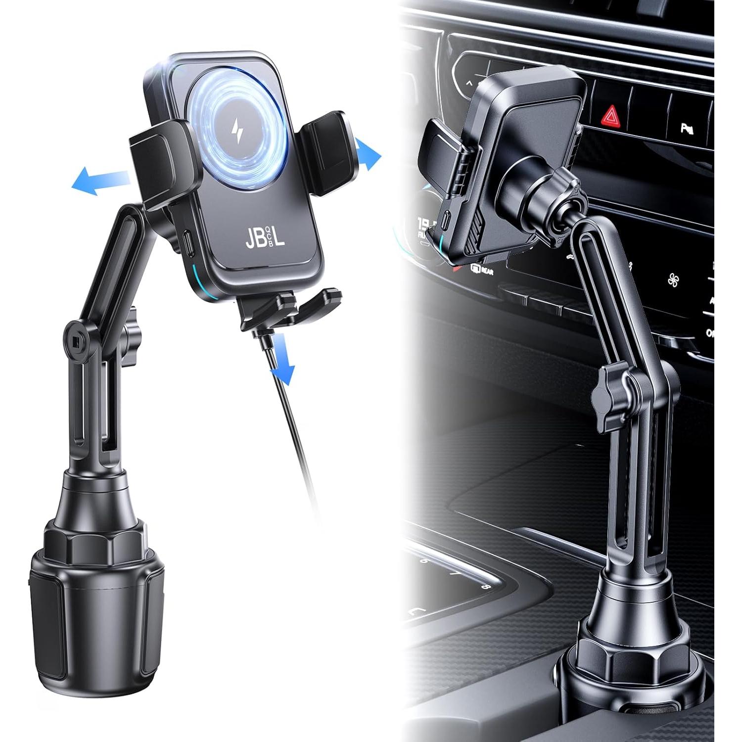 Cargador Inalámbrico para Automóvil 15W Soporte Teléfono WX33