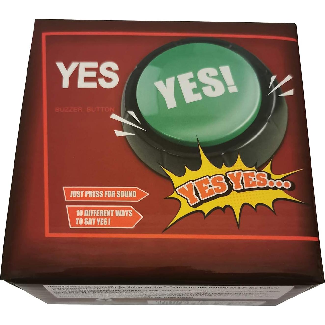 Botón de Sonido Joffreg YES Verde - Reproduce 2000 veces