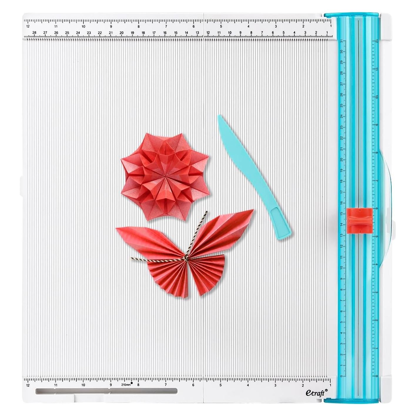 Cortadora de Papel Ecraft 30.48x30.48 cm con Tablero de Puntuación