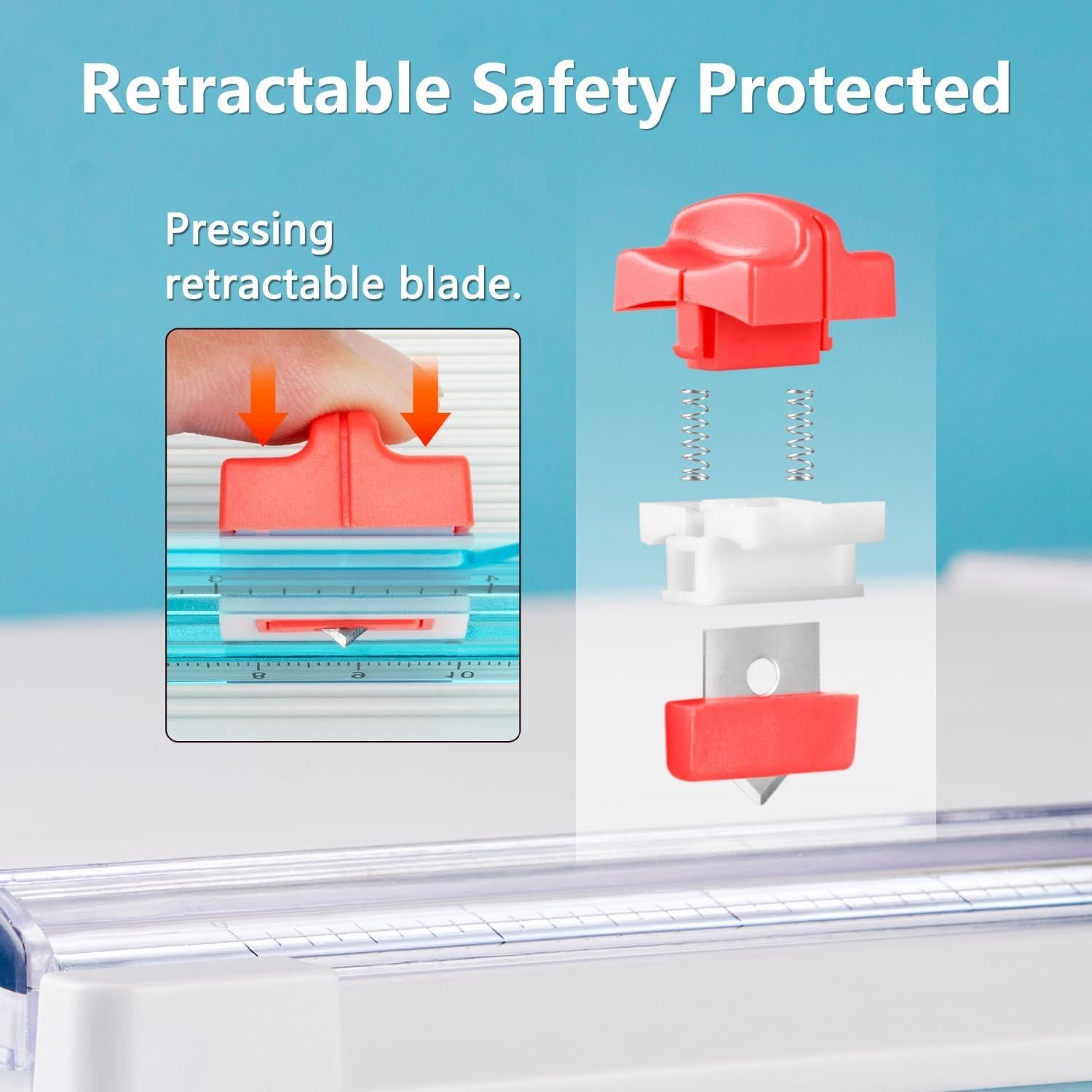 Cortadora de Papel Ecraft 30.48x30.48 cm con Tablero de Puntuación