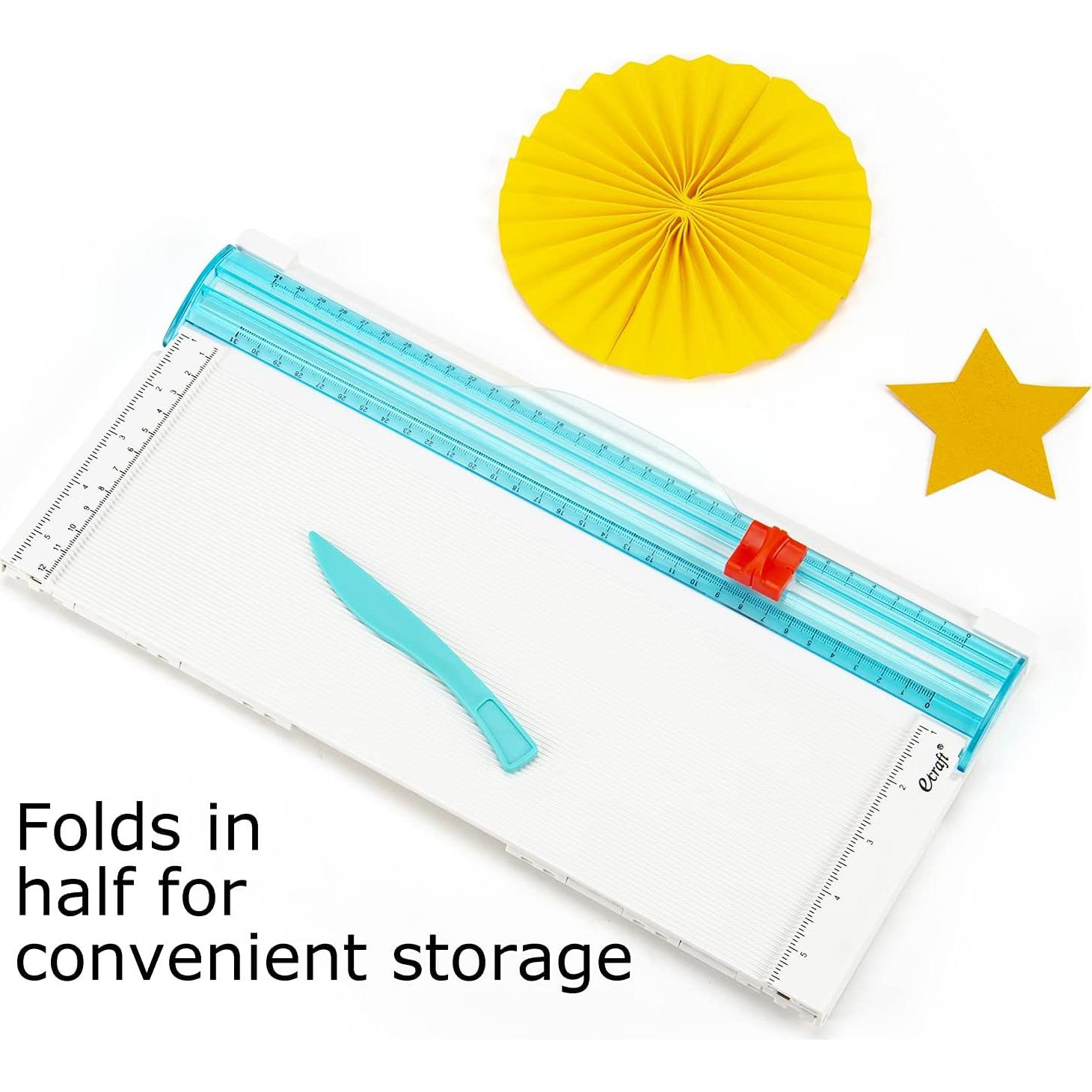 Cortadora de Papel Ecraft 30.48x30.48 cm con Tablero de Puntuación