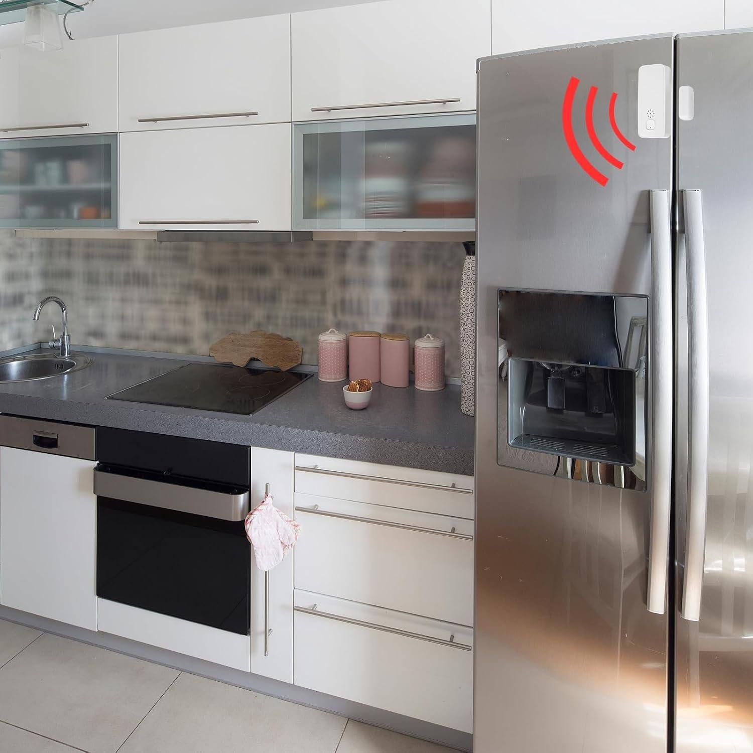 Alarma de puerta WiFi Arka Doorsound 2-pack blanco