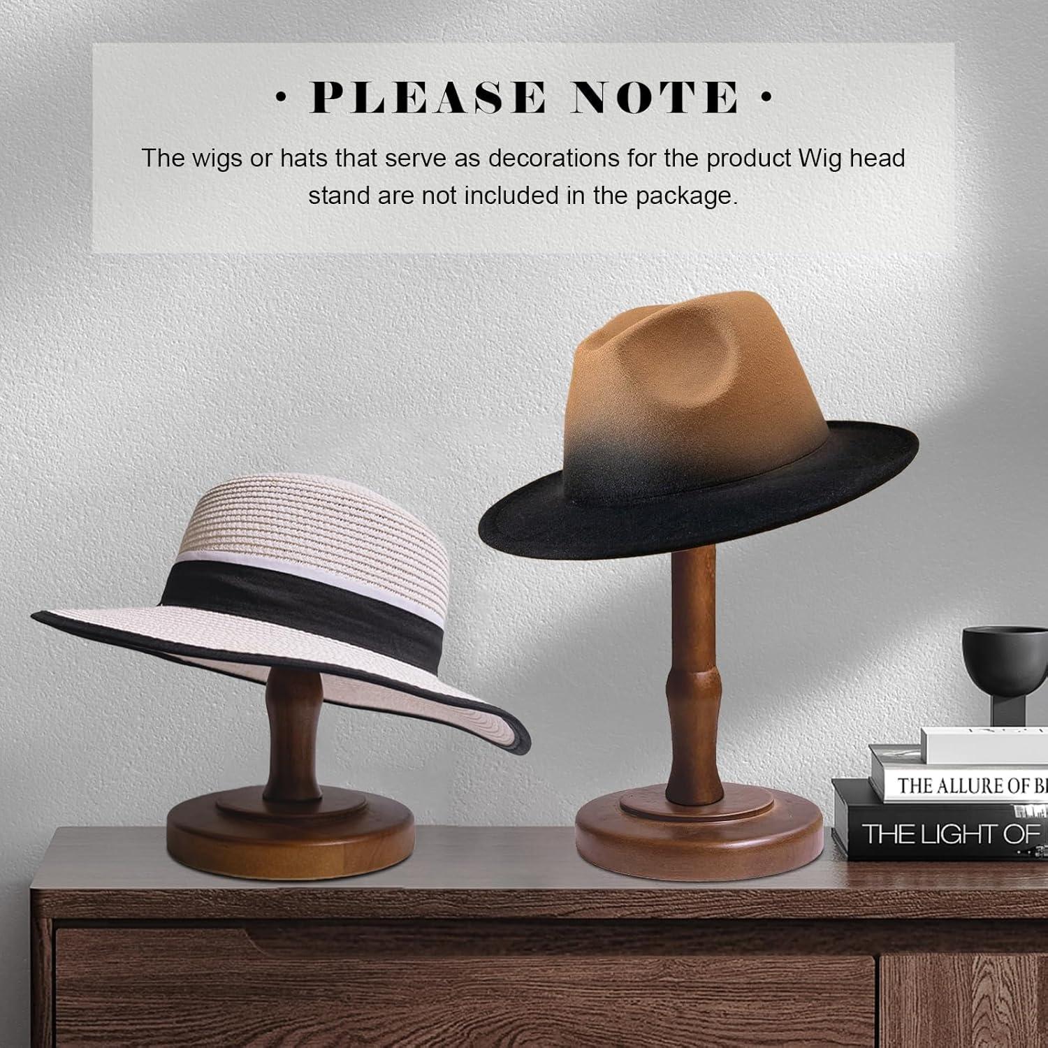 Soporte para Sombreros Vintage CHADWICK de Madera 21 cm