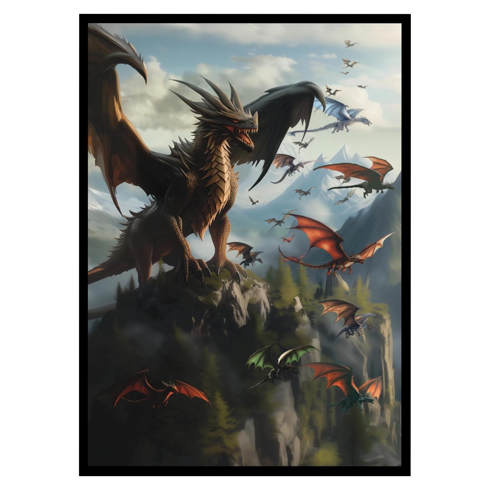 Fundas para Cartas Dragón UR Digital Sorcery 102 Unidades