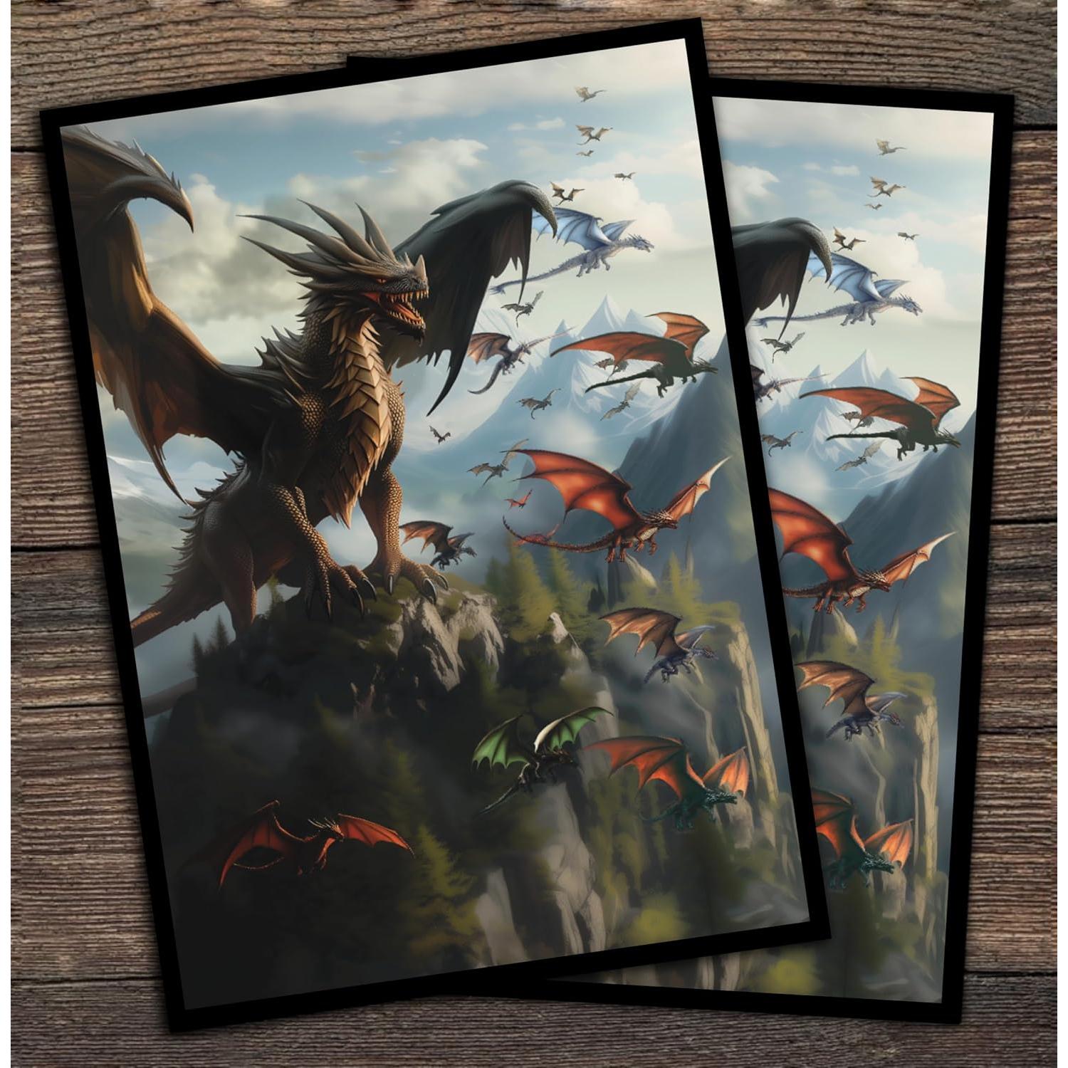 Fundas para Cartas Dragón UR Digital Sorcery 102 Unidades