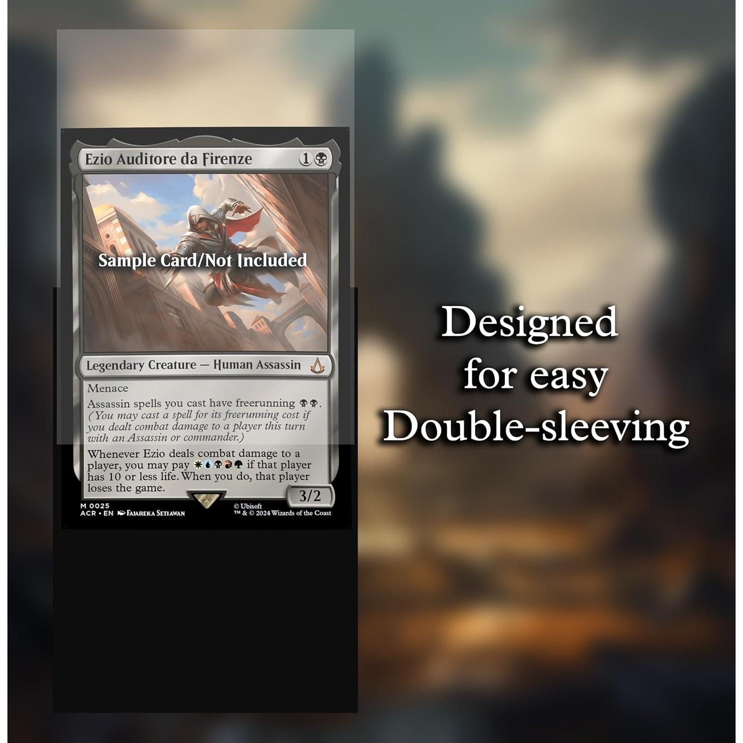 Fundas para Cartas MTG Digital Sorcery 100 Unidades Asesino