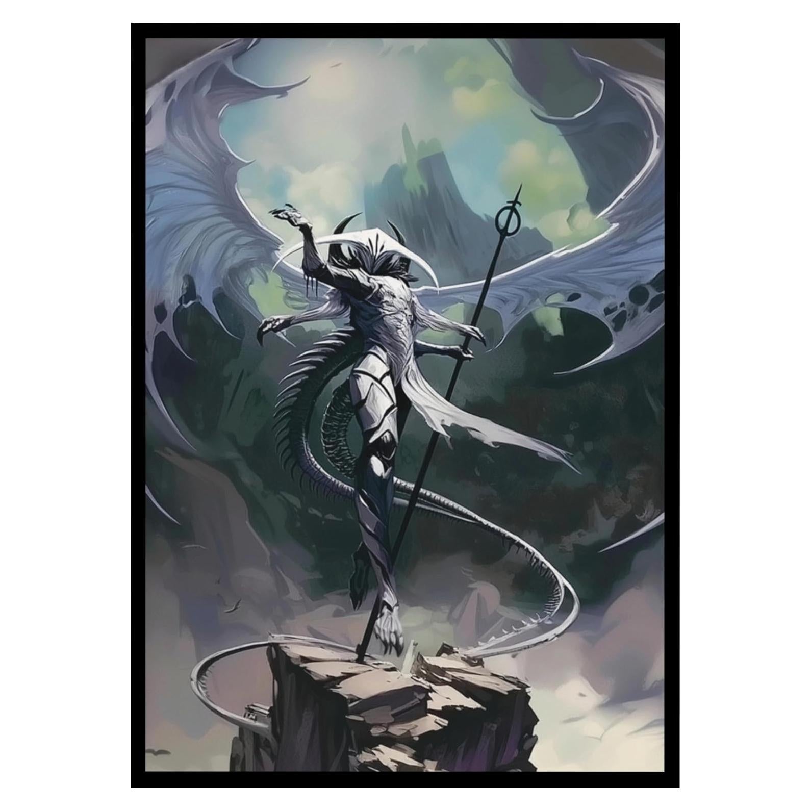 Mangas para Cartas Digital Sorcery Angel Horror - 102 Pzas