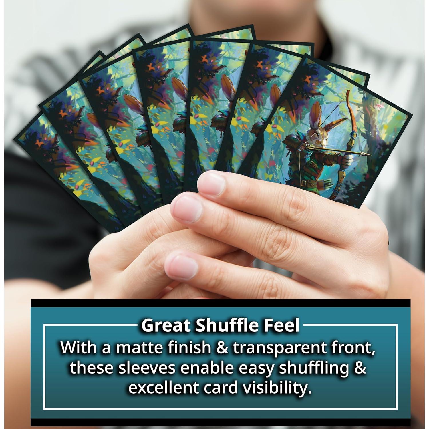 Mangas para Cartas Digital Sorcery Rabbit Archer 100 Unidades