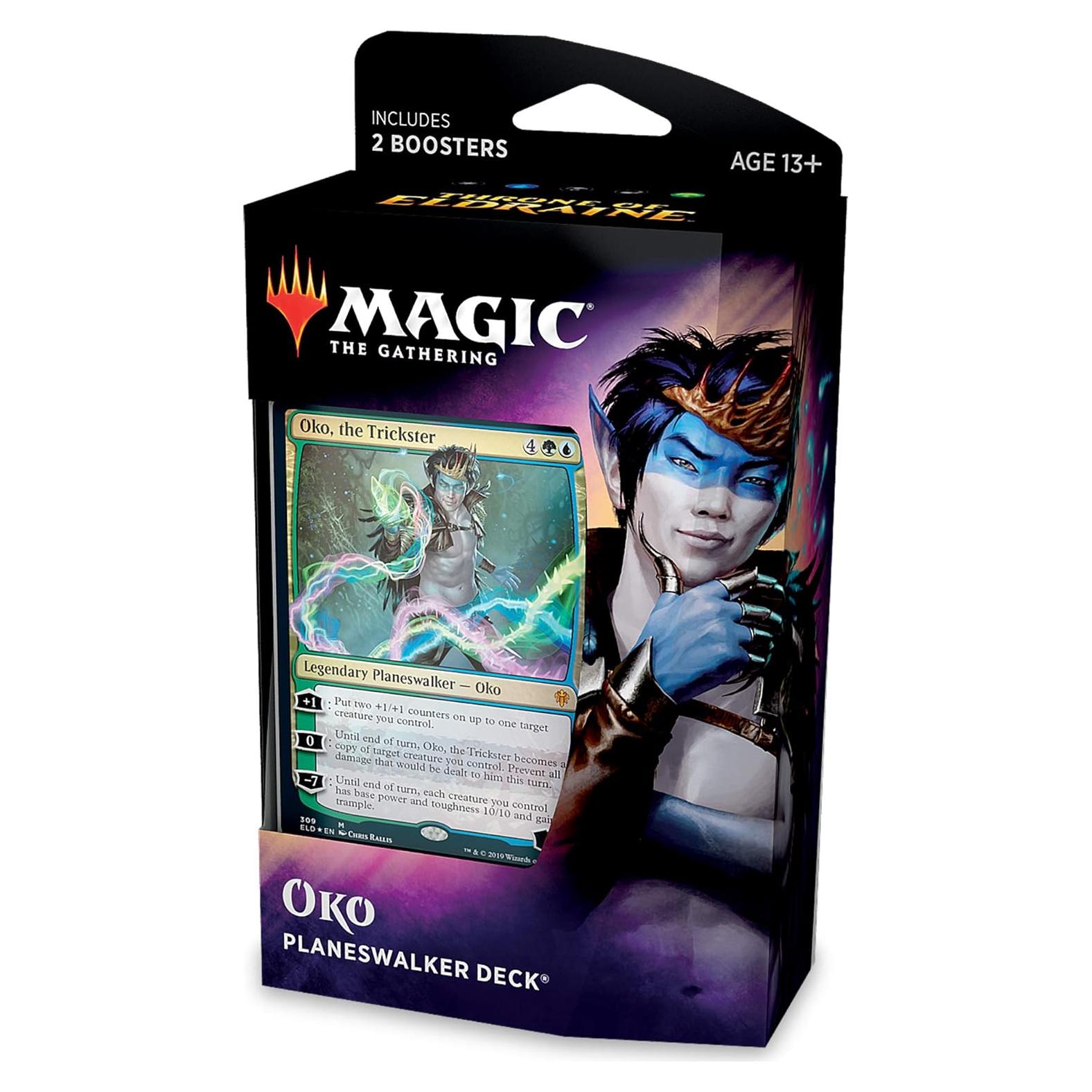Deck Inicial Magic The Gathering Oko El Engañador 60 Cartas
