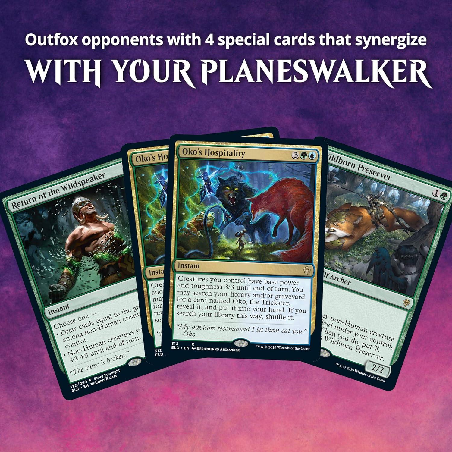 Deck Inicial Magic The Gathering Oko El Engañador 60 Cartas