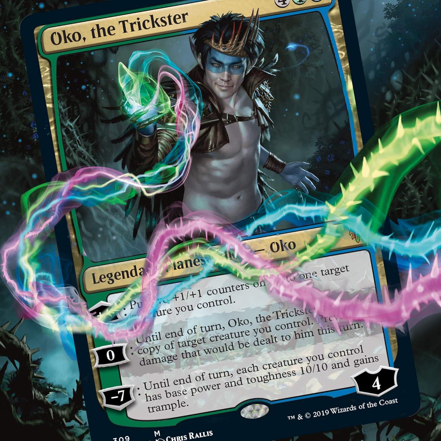 Deck Inicial Magic The Gathering Oko El Engañador 60 Cartas