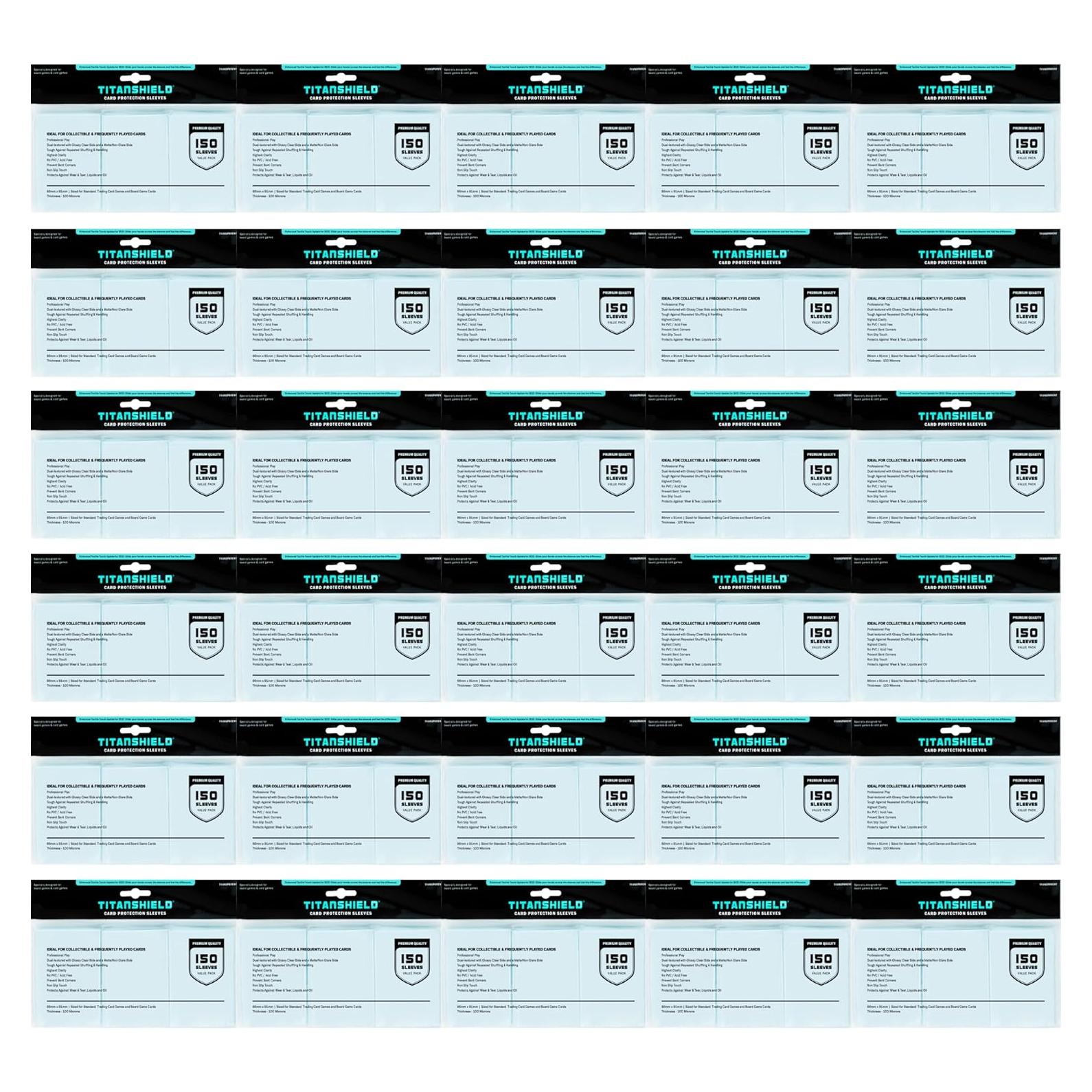 Fundas TitanShield 30-Pack Estándar para Juegos de Mesa