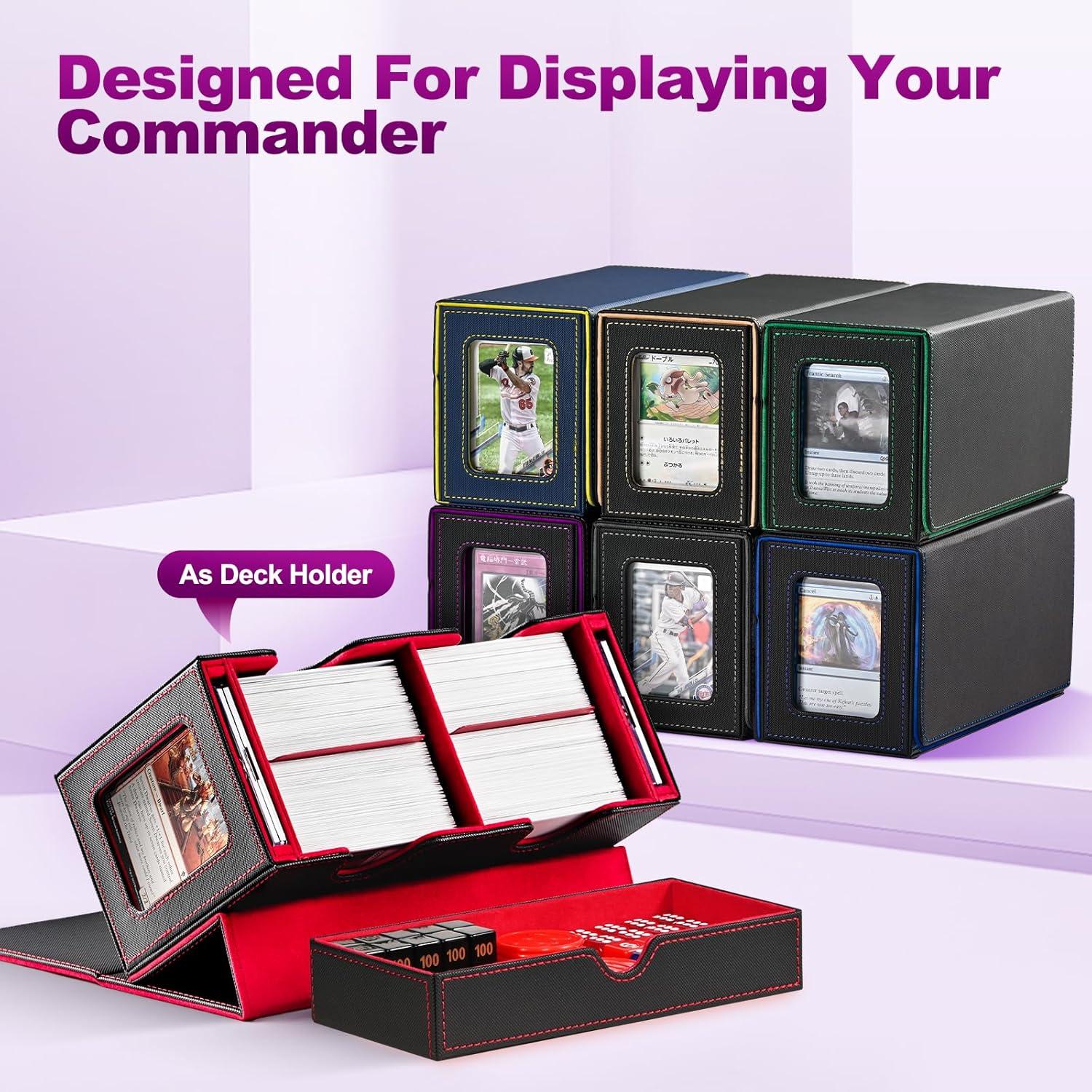 Caja de Barajas UAONO Doble con Expositores y Bandeja para Dados