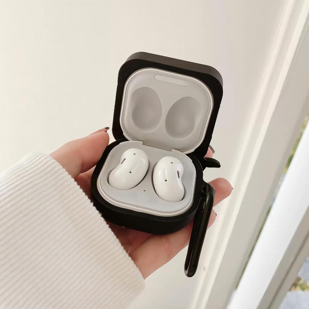 Funda de Silicona ZOSTLAND para Auriculares Galaxy Buds 2 Pro - Tiburón Negro