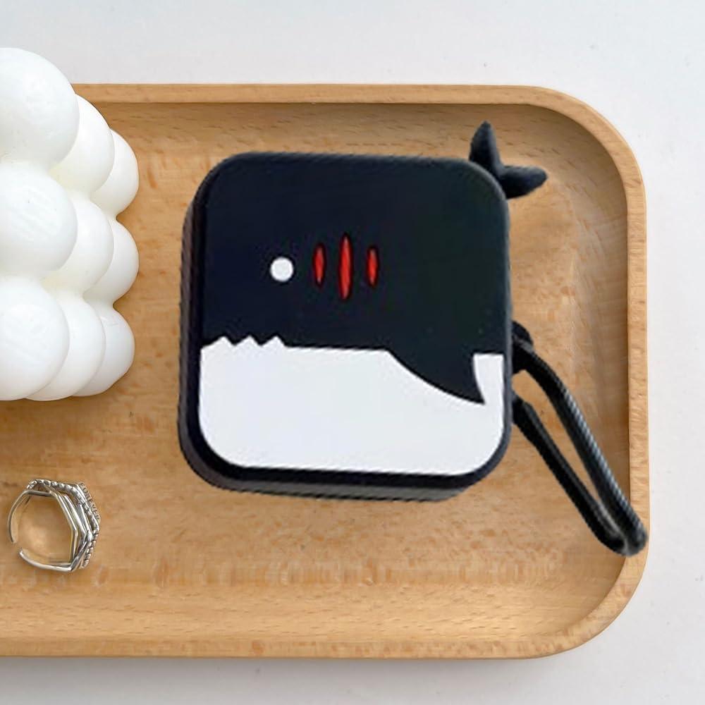 Funda de Silicona ZOSTLAND para Auriculares Galaxy Buds 2 Pro - Tiburón Negro