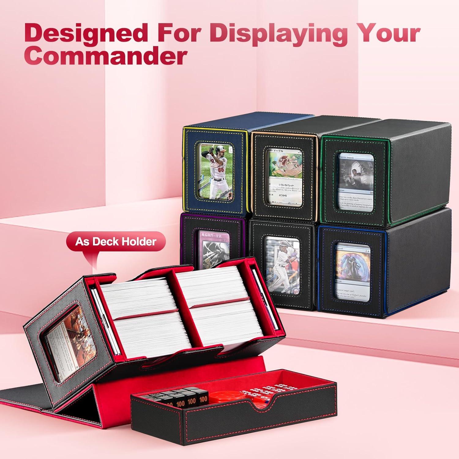 Caja de Barajas UAONO Doble con Expositores y Bandeja para Dados