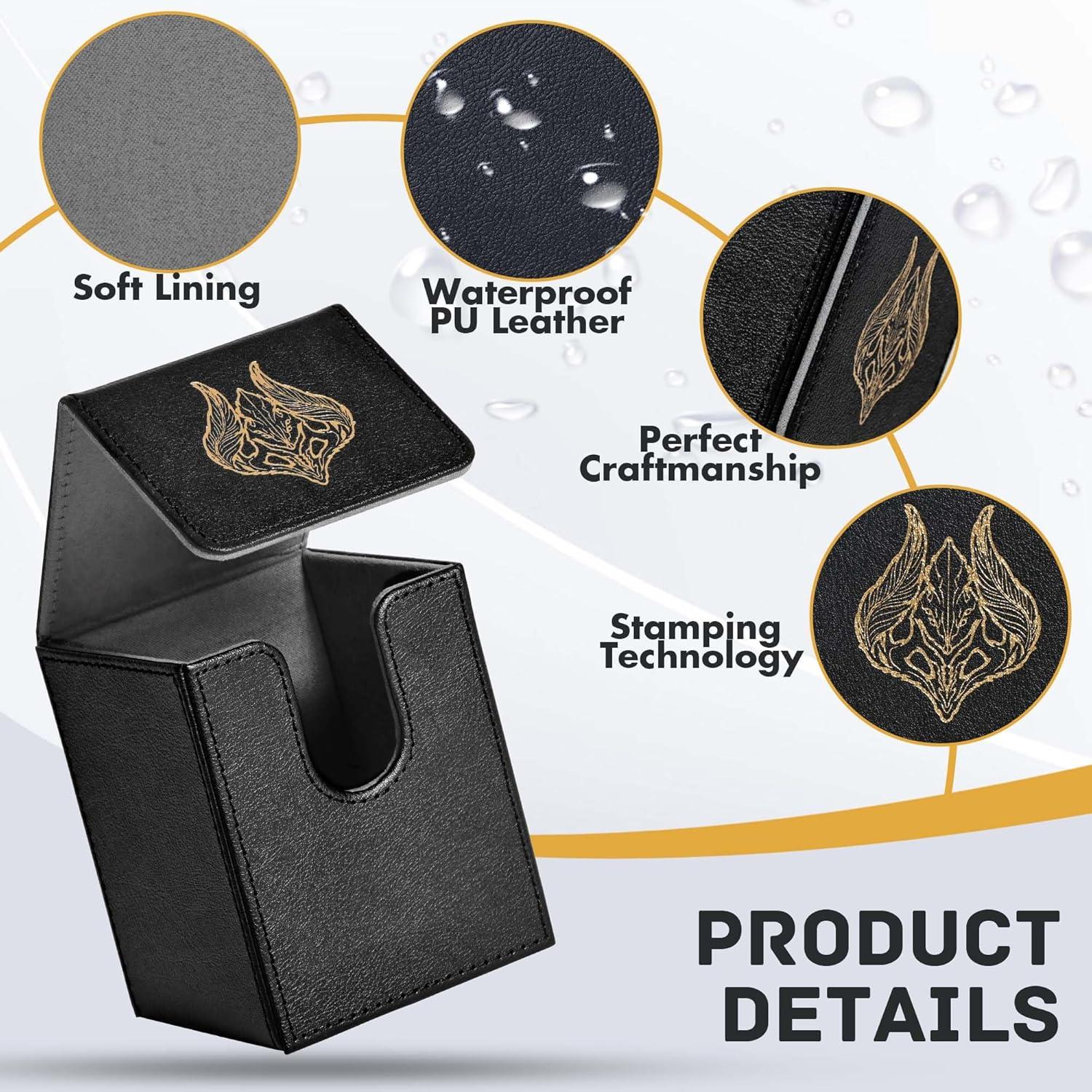 Caja de Barajas ZLCA con 2 Divisores para 100 Cartas